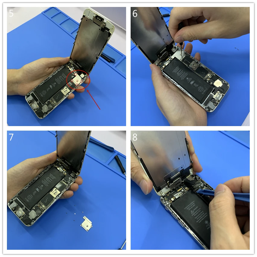 Класс AAA+++ для iPhone 6 6S 7 8 Plus lcd с 3D сила кодирующий преобразователь сенсорного экрана в сборе для iPhone 5 5S дисплей без битых пикселей