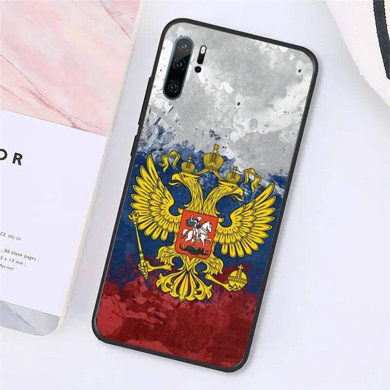 

russian flag Symbol Phone Cases For Huawei honor Mate P 10 20 30 40 Pro 10i 9 10 20 8x Lite Y91C V17 6.38 6.44