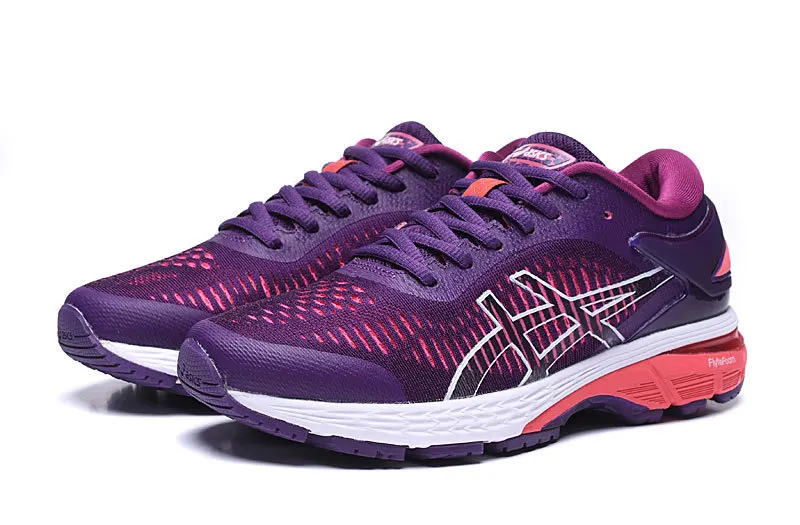 Оригинальная женская обувь Asics-Kayano 25 дышащая устойчивая обувь для бега уличная теннисная обувь Asics-gel kayano 25