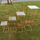 4 шт.компл. подставка из кованого железа, свадебные реквизиты, искусственные цветы, дорожные свинцовые принадлежности, свадебный цветок, арочный дорожный декор, Т-сценический Декор