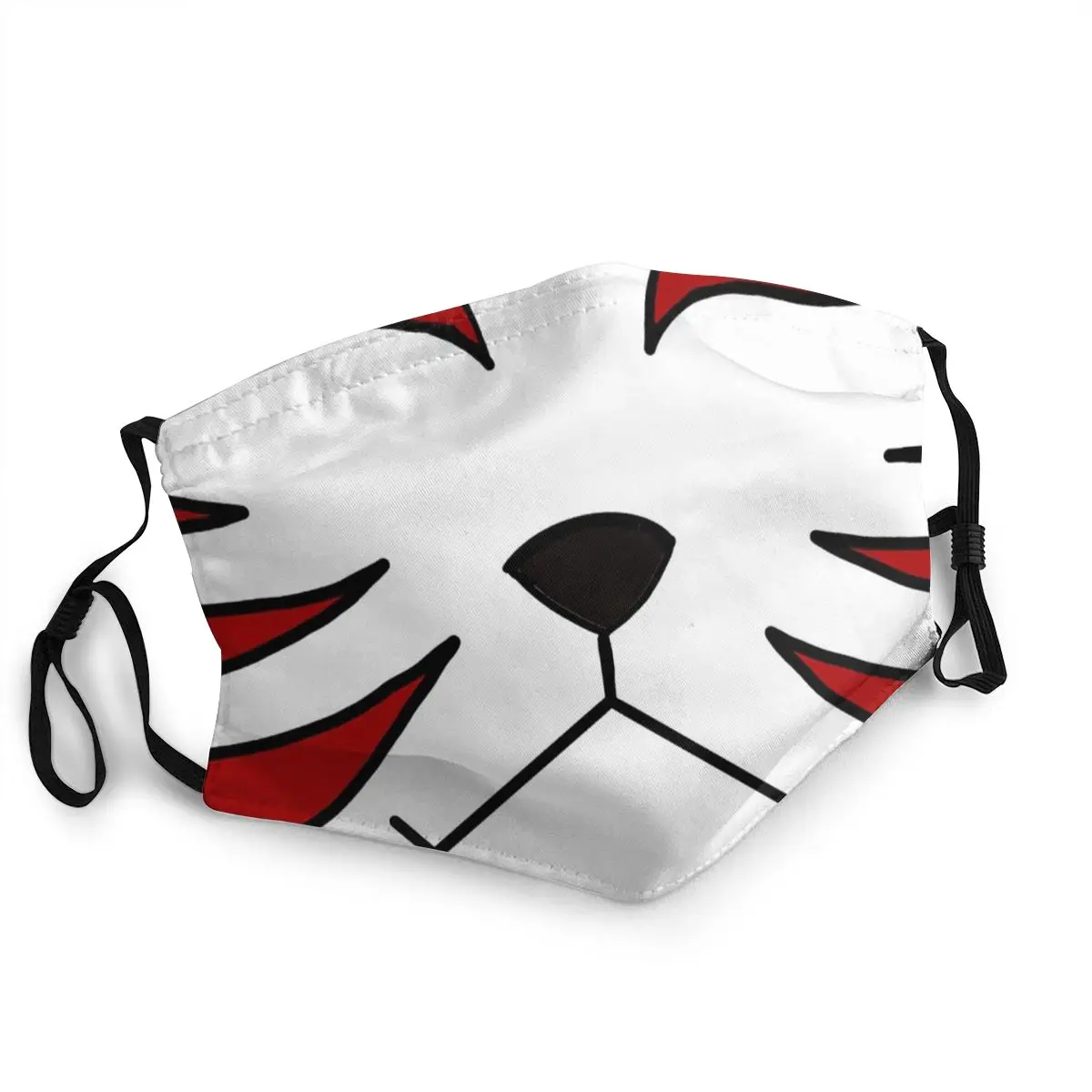 Они Япония Самурай демон защиты маска японский фольклор ниндзя черный Ops полосы