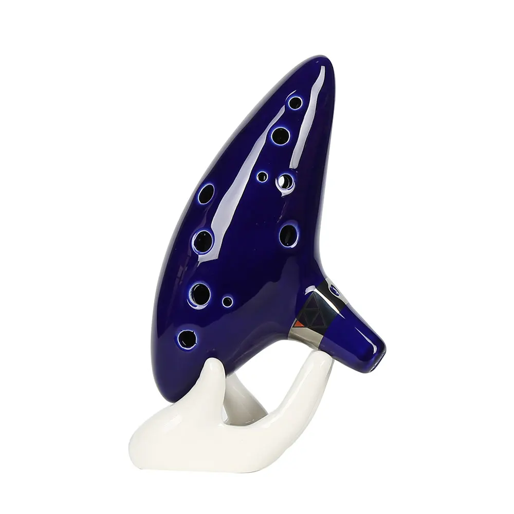 

12 отверстий Ocarina керамический альт C Легенда Ocarina флейта