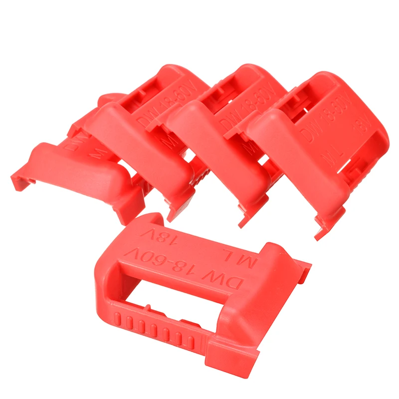 

5pcs/set High Quality Mount Red ABS18V Mounts Storage Holder Shelf Rack Slots
