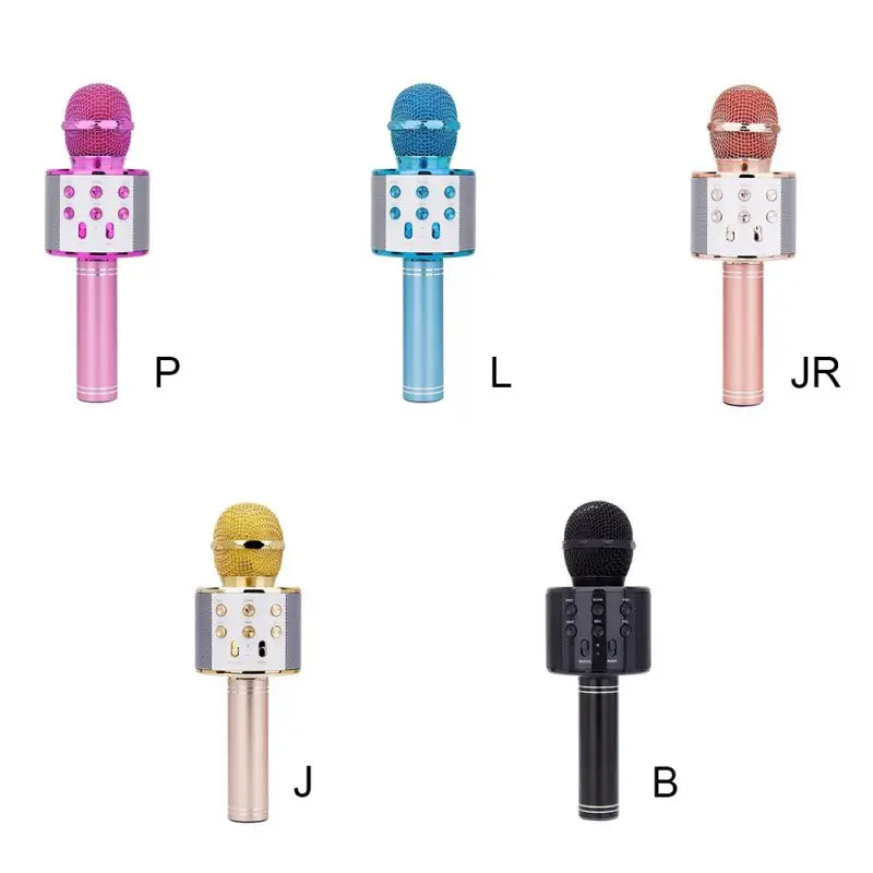 Беспроводной микрофон профессиональный караоке Bluetooth KTV музыкальный плеер для