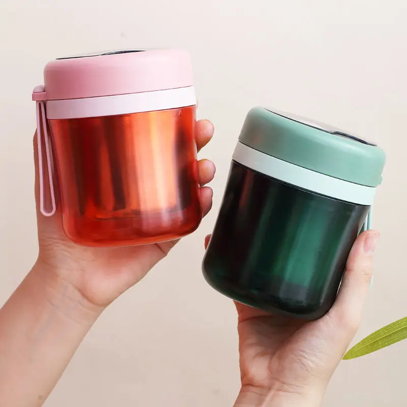 304 изолированный Ланч бокс из нержавеющей стали портативная термобанка для