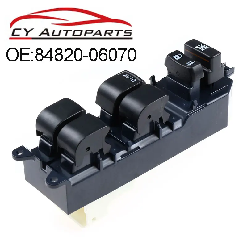YAOPEI OEM 84820 06070 выключатель питания для Toyota Yaris Camry Tacoma 06071 33270 52250 52310|switch for toyota|window