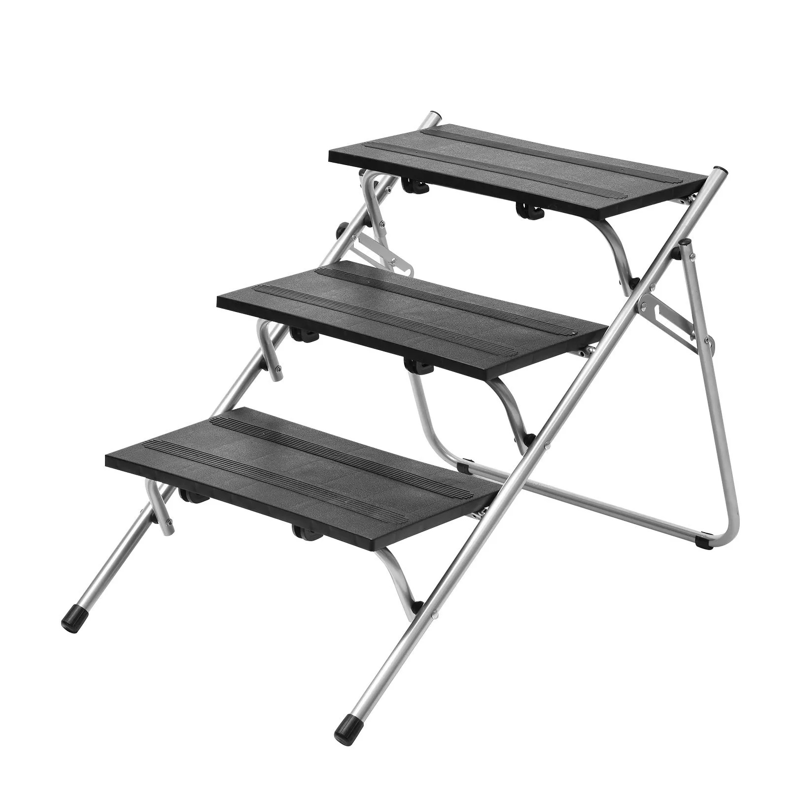 

Портативная Складная трехуровневая лестница для собак, подставка для маленьких собак и щенков, большая уличная безопасная рампа