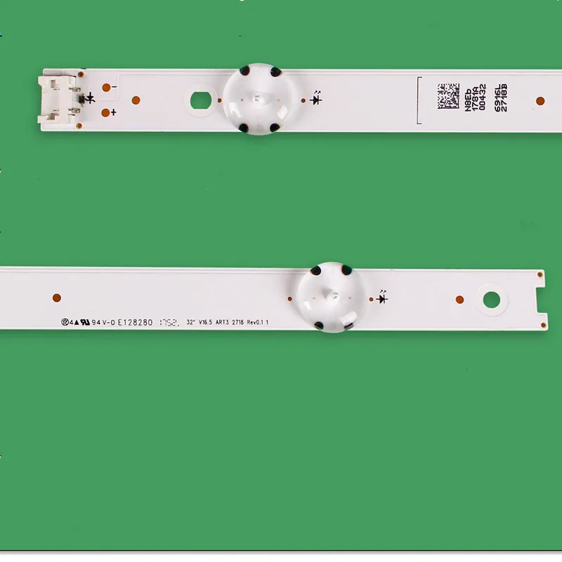 Светодиодные ленты для подсветки LG 32LH602D 32LJ600U 32LH602U 32LJ600B 32LW300C 32LX300C 32MB17HB 32 V16.5 ART3 6916L-2718A /B, 2 шт./лот