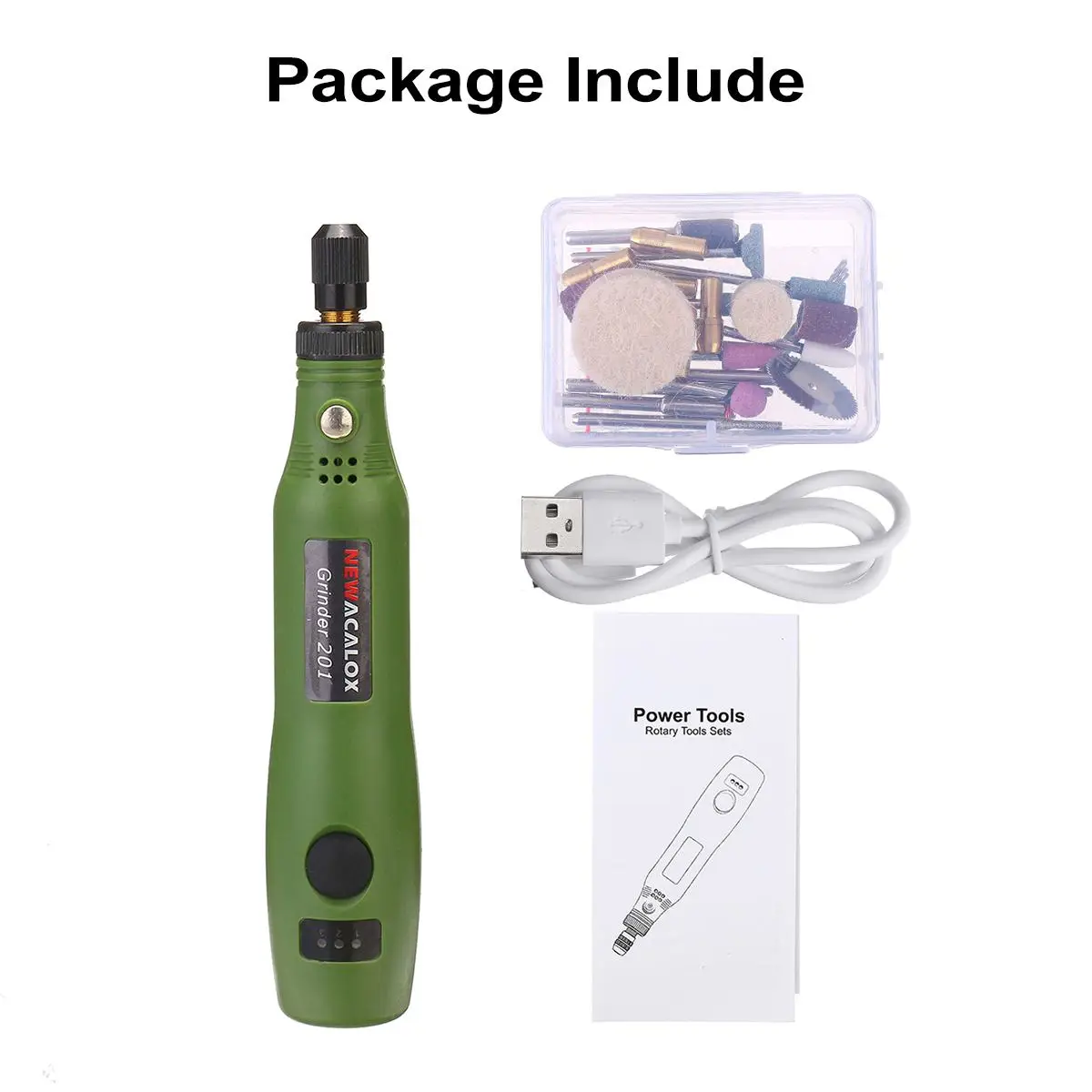 

Adjustable Speed USB Engraving Pen Mini Drill Rotary Tool With Grinding Accessories Set Multifunction Mini Engraving Pen
