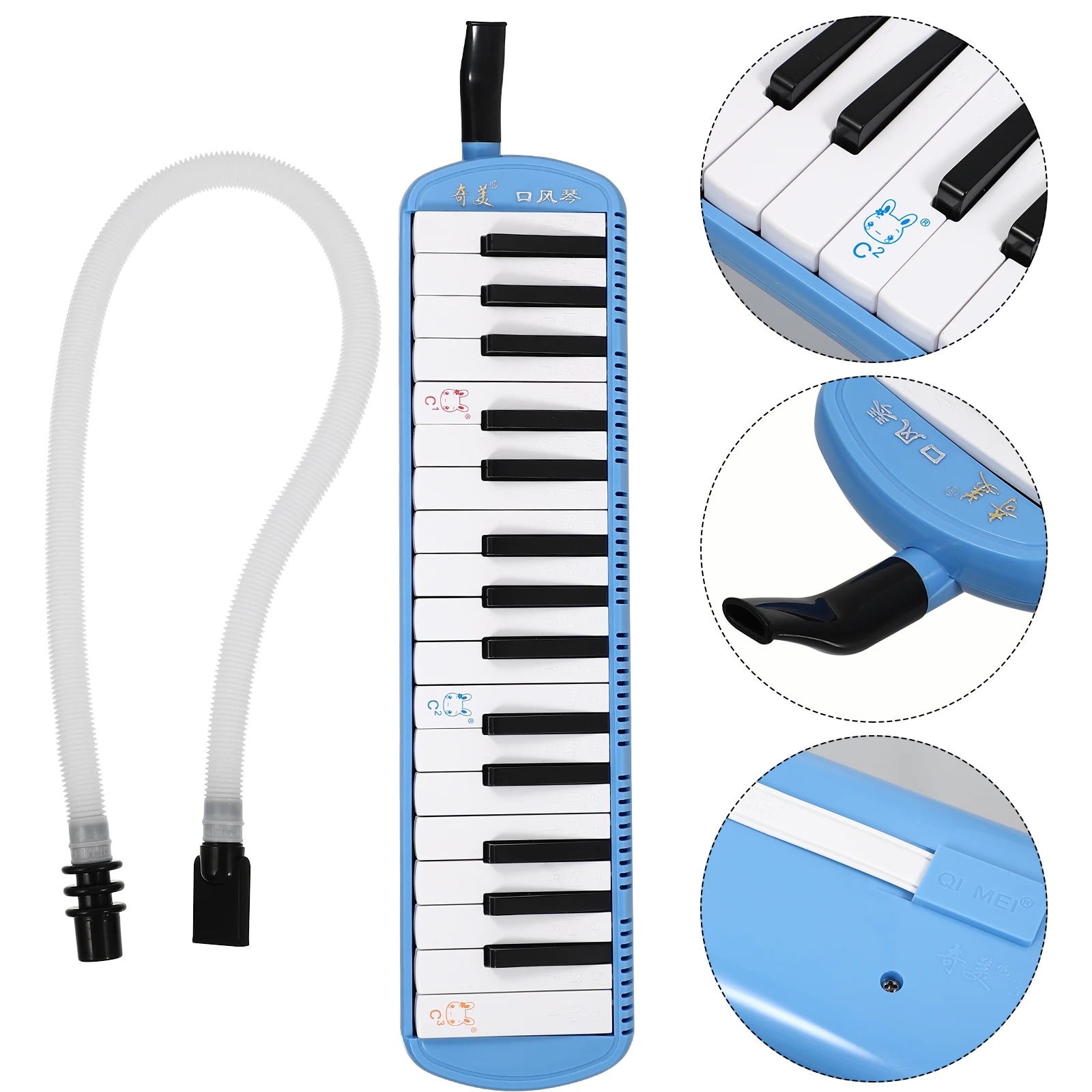 

1 Set of 32 Keys Melodica Kids Piano Style Melodica Funny Children Musical Toy