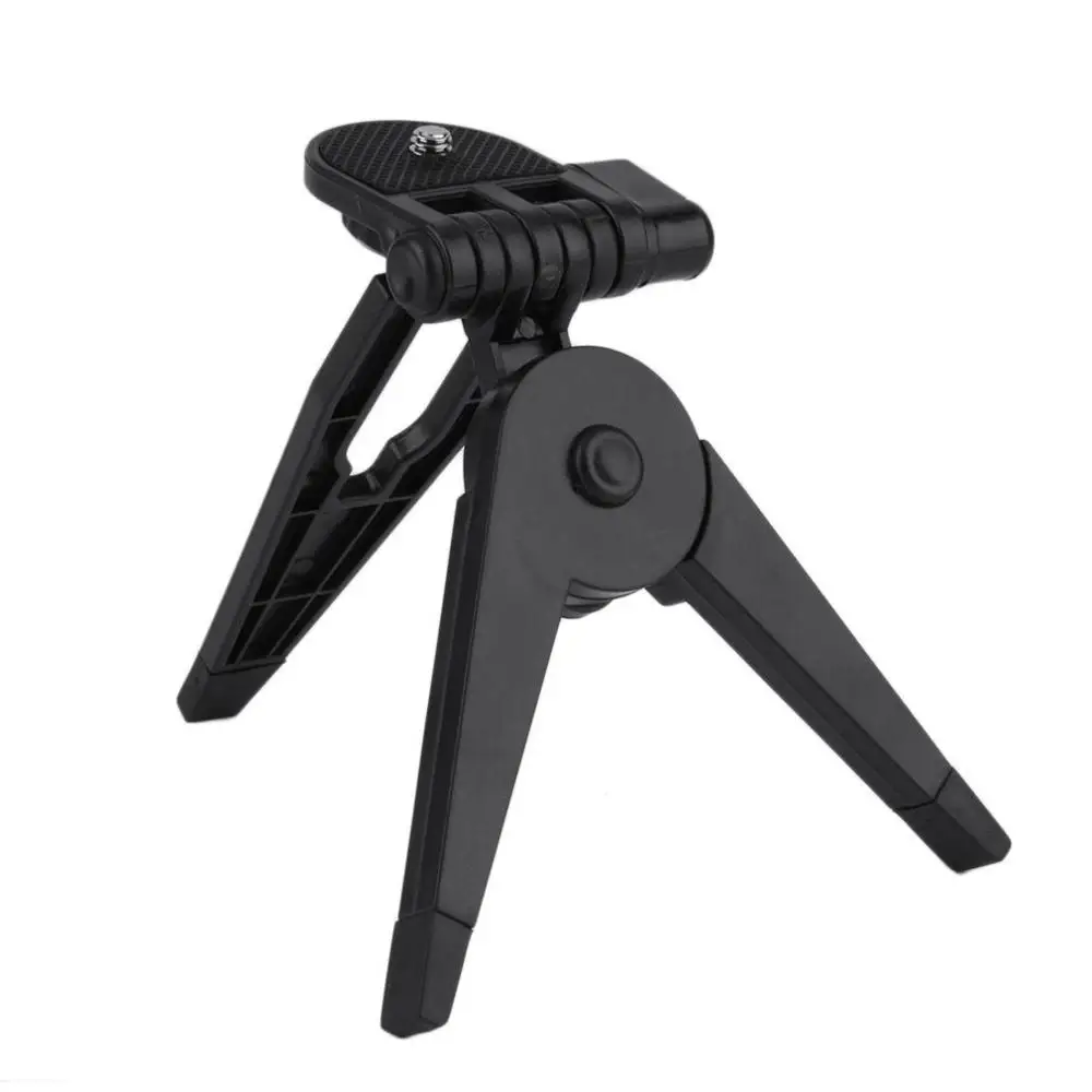 Portable Mini Plastic Foldable Photography Tripod Table Desk Stand Mounting Bracket for Camera Camcorder DSLR SLR Black HOT | Электроника
