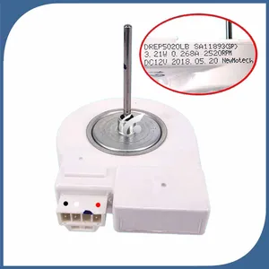 Двигатель для вентилятора холодильника DREP5020LB, 12 в пост. Тока, 3,21 Вт