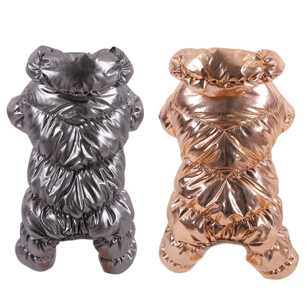 Собака Одежда с хлопковой подкладкой для малышей теплые малых и средних собак