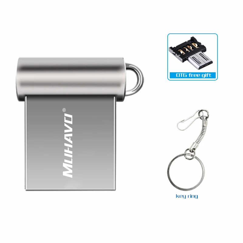 Супер мини usb флеш накопитель 32 Гб 64 128 ГБ водонепроницаемая карта памяти 2 0 USB 8 16