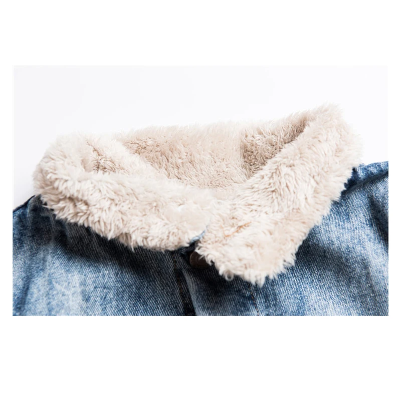 1 8 кг! Длинная джинсовая куртка мужские Зимние флисовые джинсовые куртки Мужская