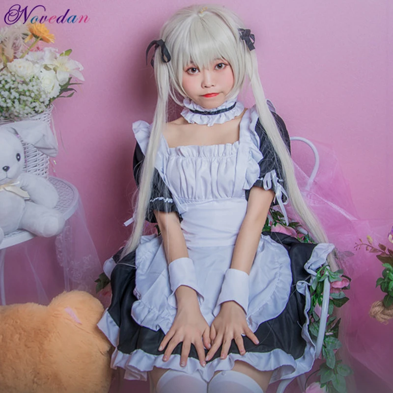 Женский костюм для косплея аниме Yosuga no Sora готический сладкой Лолиты на Хэллоуин| |