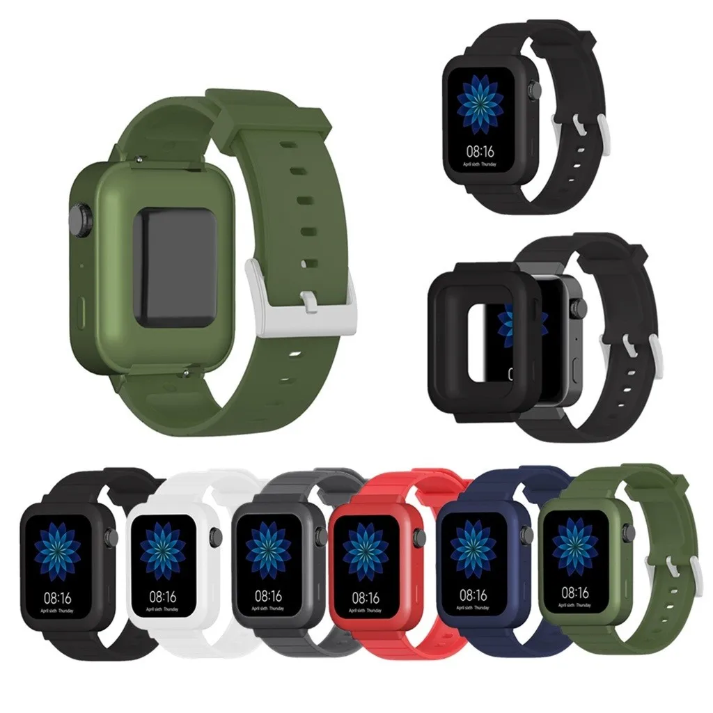 Мягкий защитный чехол из ТПУ для смарт-часов Xiaomi Mi | Умные аксессуары