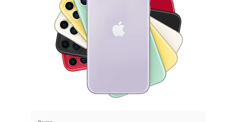 Apple iPhone 11 | 4G смартфон A13 с бионическим чипом 6,1 дюймов жидкий сетчатый HD ЖК-дисплей Двойная камера