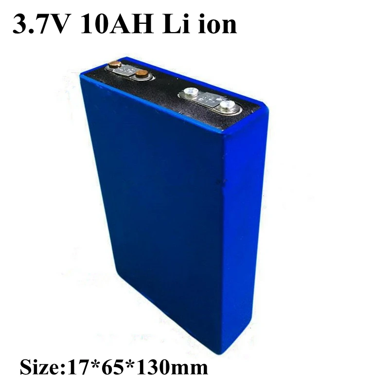 7 шт 3,7 v 10ah литий-ионные аккумуляторы 10000mah литиевая батарея для Diy аккумуляторных батарей электроинструменты электрический автомобиль Ebike Электрические велосипеды