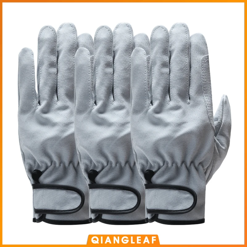 QIANGLEAF 3 шт. брендовые износостойкие рабочие перчатки Ультратонкие защитные из