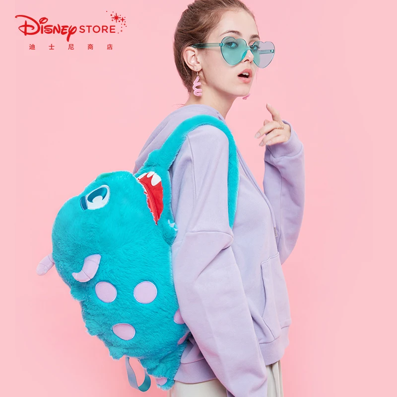 Оригинальный модный рюкзак Disney с изображением монстров для университета милый