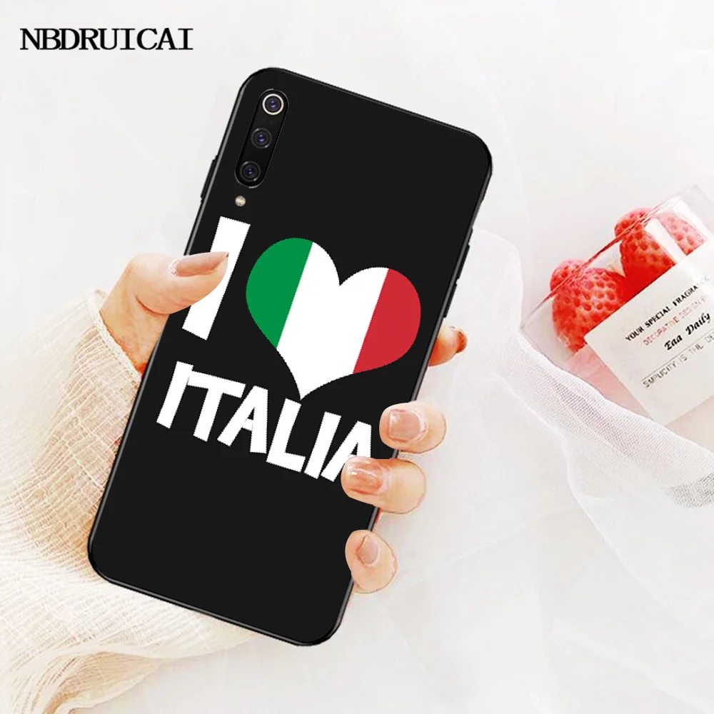 NBDRUICAI чехол для телефона с итальянским флагом Redmi Note 8 8A 7 6 6A 5 5A 4 4X 4A Go Pro Plus Prime |