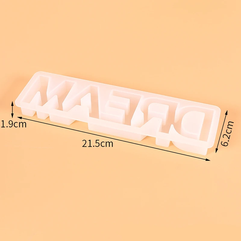 

Dream Letter Resin Mold Word Sign Silicone Molds For Resin Jewelry Making Epoxy Mould For Diy Craft Table Decoration Home Decor