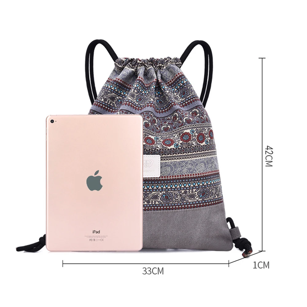 Богемная сумка для тренажерного зала с внутренним карманом на молнии Спортивная