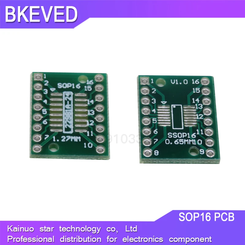10 шт. TSSOP16 SSOP16 SOP-16 от SOP16 до DIP16 переходник для платы DIP Pin | Электронные компоненты и