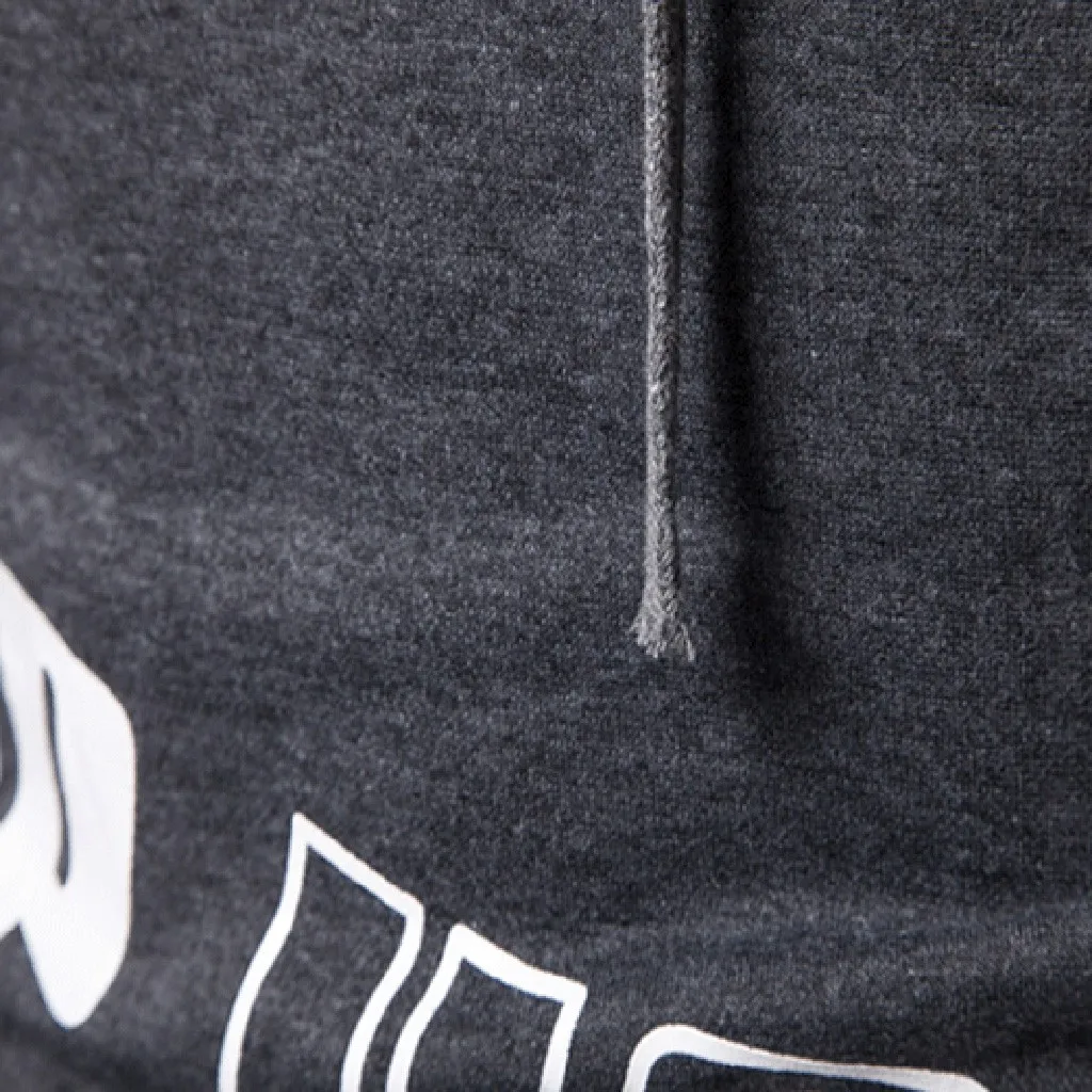 

KANCOOLD 2019 New Fashion Hoody Jacket Printed Men Hoodies Sweatshirts Casual Hooded Pullover Coat Plus Sweatshirt Tops 815