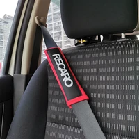 vehicar 2pcspair recaro style cotton car safety seat belt cover driver shoulder protector auto accessories universal