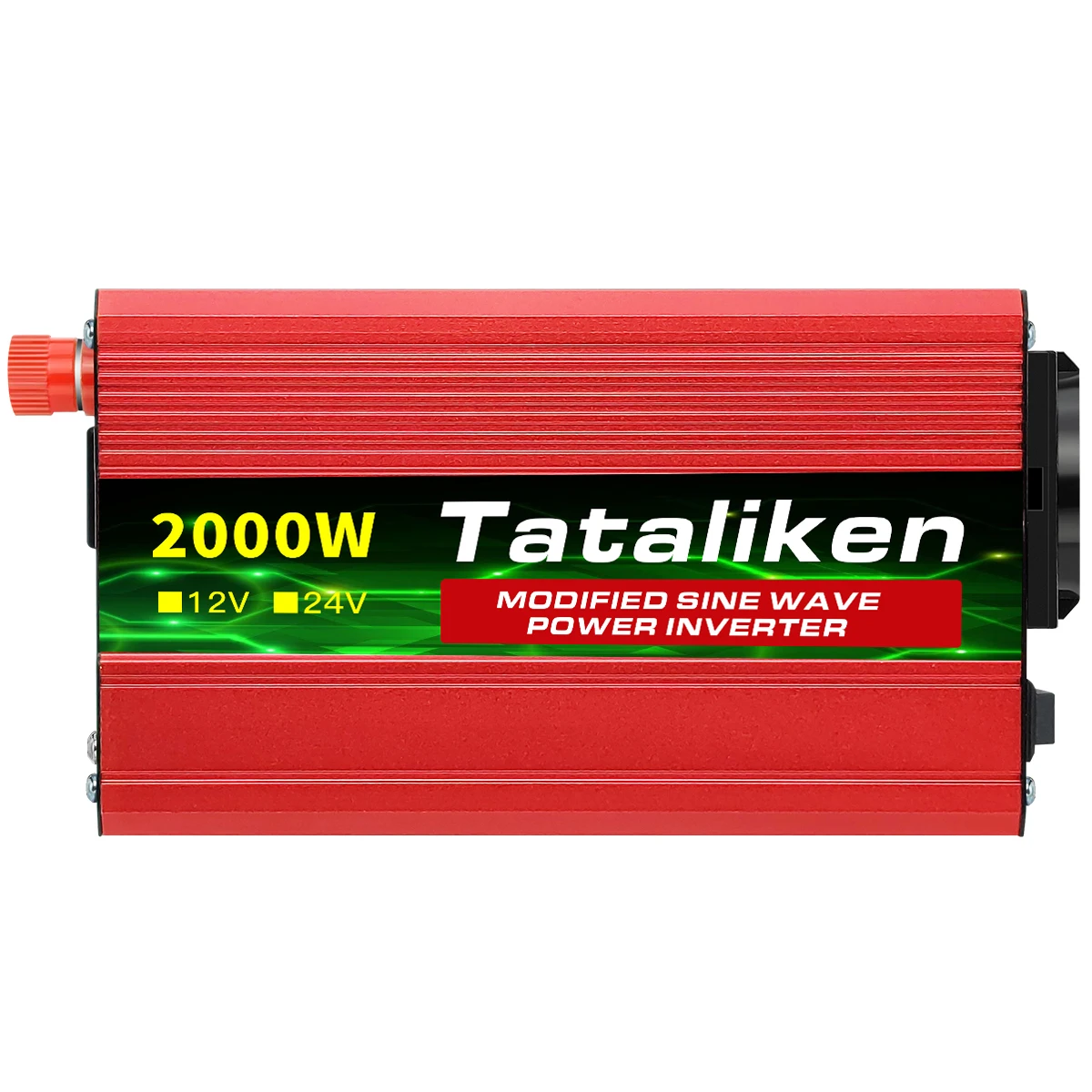 $249.41 Automotive inverter, 12V to 220V, 1500w/2000w/3000w/4000w, LED display, camping, emergency inverter conve European standard