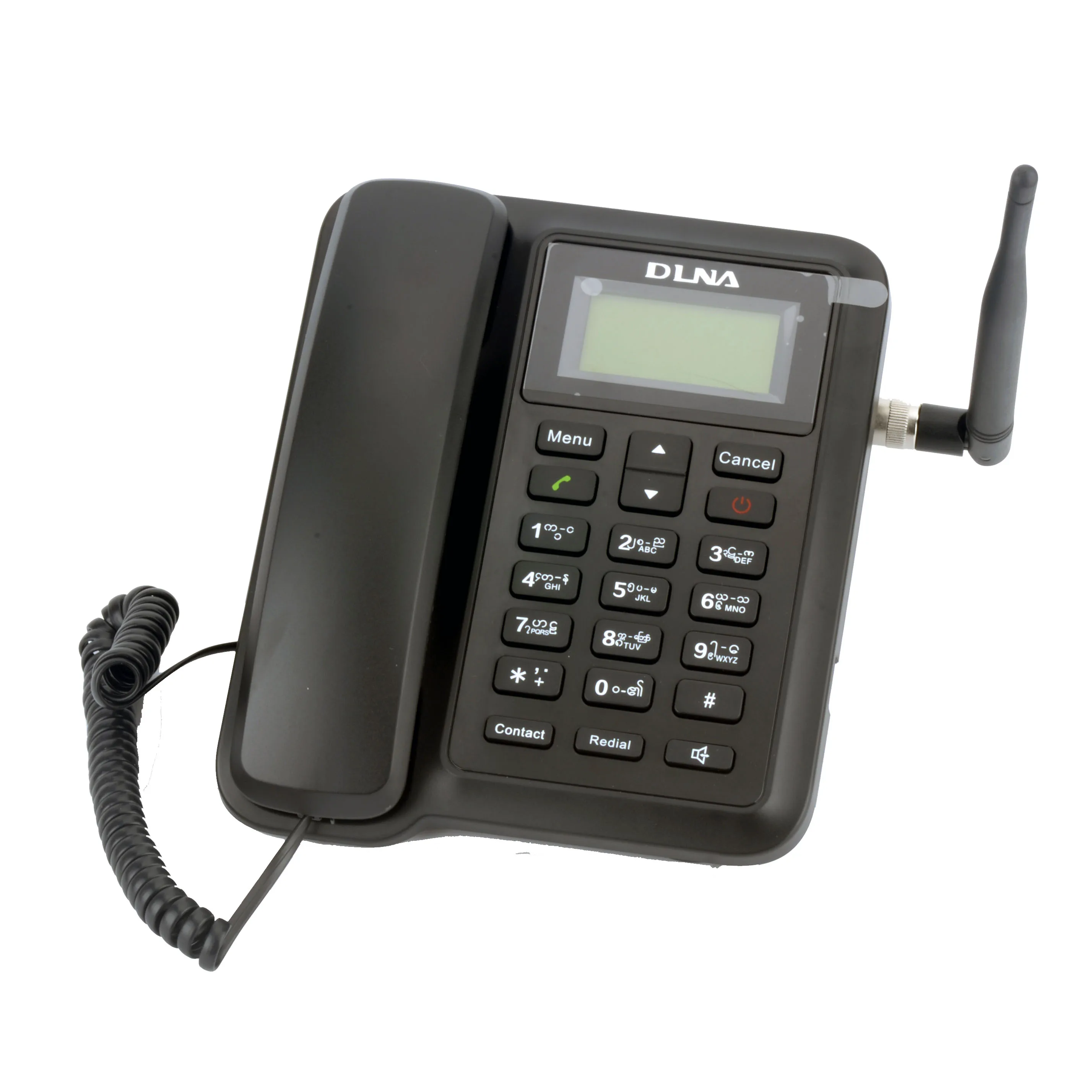 GSM 850/900/1800/1900 МГц фиксированный беспроводной телефон настольный на русском