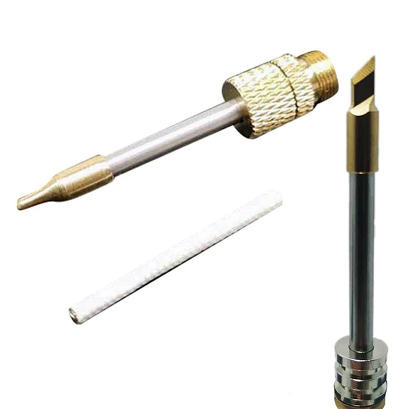 

1 Pcs 510 Interface Soldering Iron Tip Wireless Charging Soldering Iron Tip 40W & 1 Pcs 8-15W Soldering Iron Tip