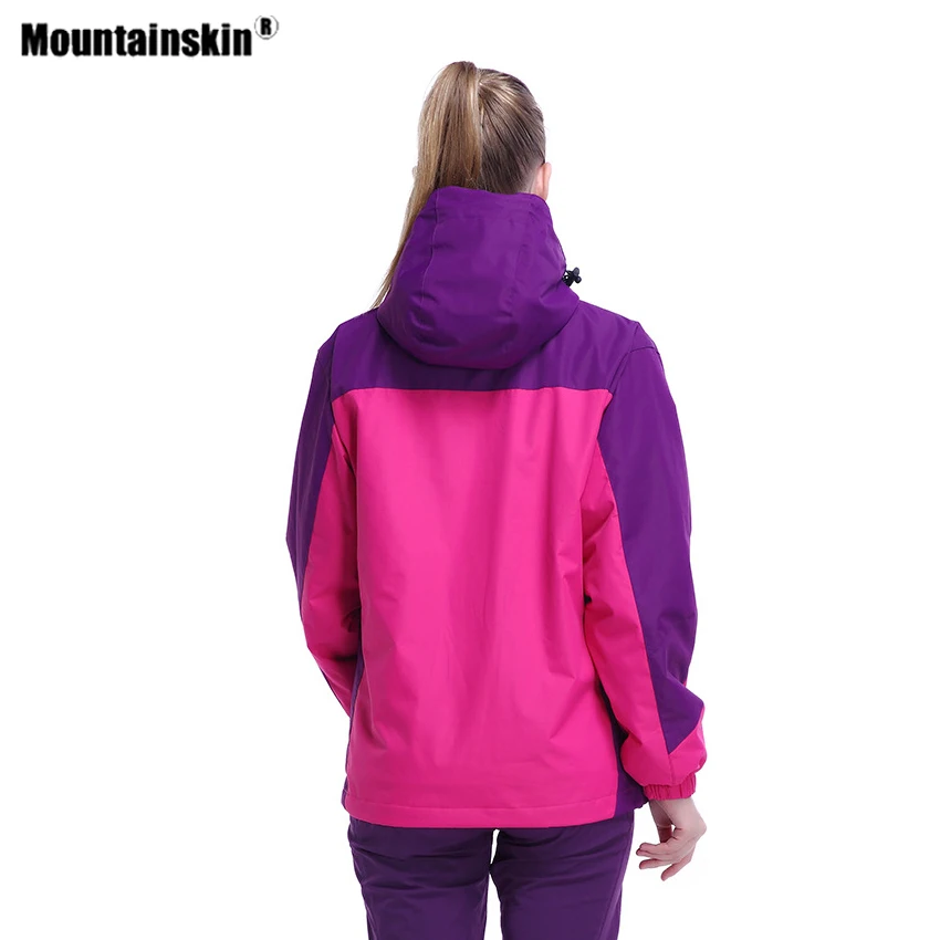 Mountainskin для мужчин и женщин зимние 2 шт. флисовые походные куртки спорта на