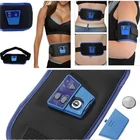 Тонизирующий пояс-массажер для похудения AB Gymnic, электронные мышцы, рука, нога, талия, брюшной упражнения, фитнес-тренировки