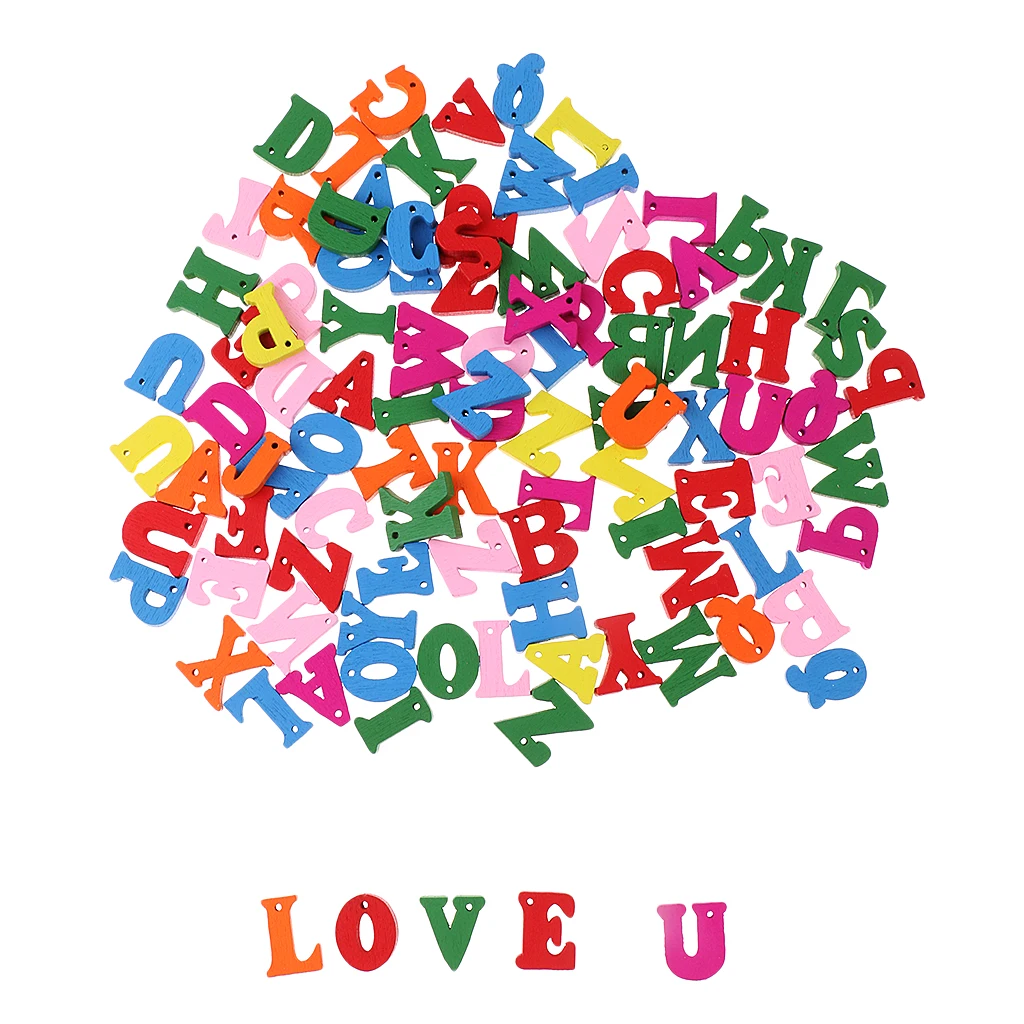 

100x Colorful Alphabet for Kids Learning Educational Developmental Toys