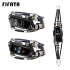 Ремешок металлический и кожаный для смарт-часов Xiaomi Mi Band 6 5 4 3