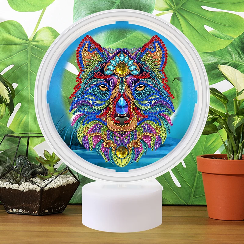 

Набор для алмазной вышивки «сделай сам» со светодиодной подсветкой