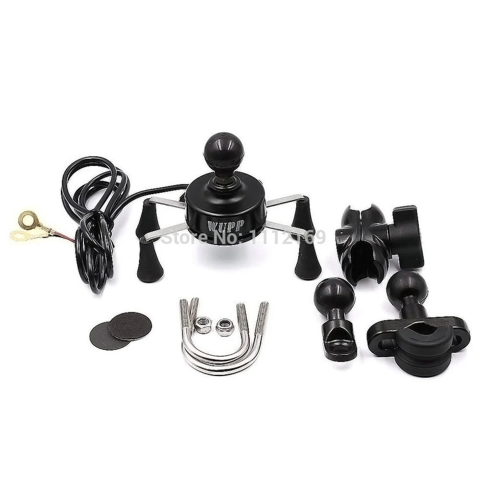 Универсальный держатель для телефона из алюминиевого сплава на руль мотоцикла