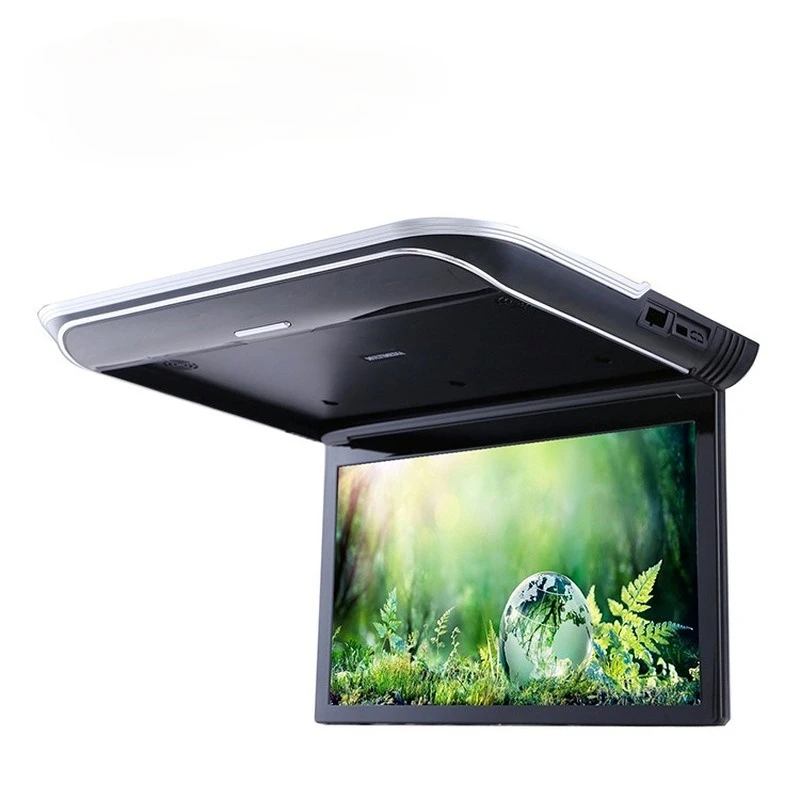 Светодиодный 15 6 дюймовый IPS HD откидной потолочный Android 8 0 автобусный монитор