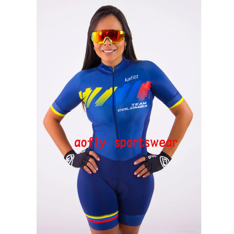 KAFITT Женская одежда для триатлона комплекты Джерси велоспорта Skinsuit Maillot Ropa Ciclismo