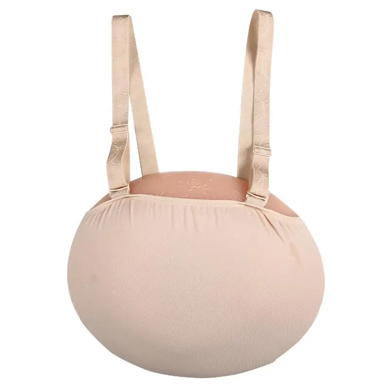 100% силиконовый гель для живота ложная Сумка беременных животик искусственный