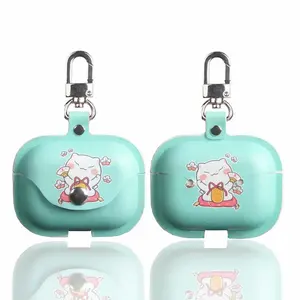 hot sell custom luxury earpod case pu leathar cover for apple airpods 12pro earphone earbuds case free global shipping