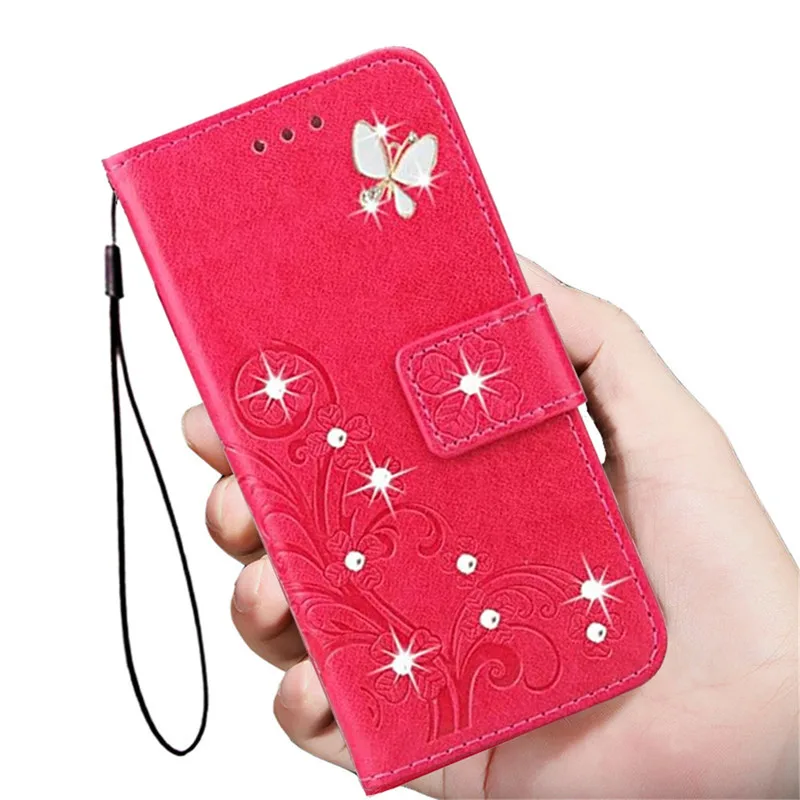 Стразы Чехол-бумажник для Cubot Note Plus X18 J3 Pro R11 Magic Nova P20 X19 чехол из искусственной кожи