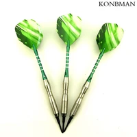 3pcs green professional darts 18g soft nylon darts electronic soft skills professional darts game safety darts for game entertai