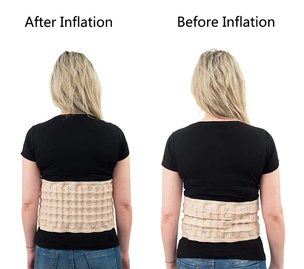 

Decompression Lumbar Support Belt Back Massager Back Pain Relief Lumbar Inflatable Traction Belt Air Waist Support Brace