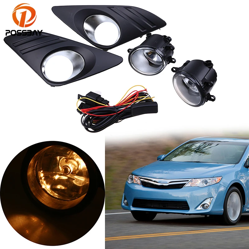 POSSBAY Нижняя передняя бампер H11 Галогенные Противотуманные светильник лампа +