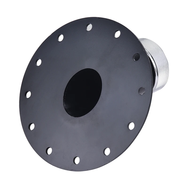 SPEEDWOW 45 Degree Car Gas Tank Neck Aluminum High Quality Fuel Cell Black | Автомобили и мотоциклы