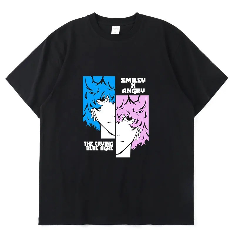 

Tokyo Revengers Angry Smiley Japanese Anime Send A Friend A Gift Classic Comic Print Summer Thin Cotton Loose Unisex T-shirt